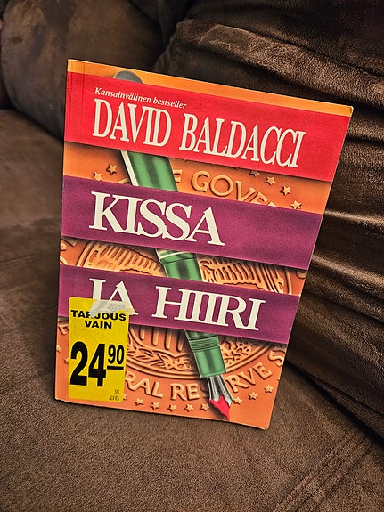 David Baldacci Kissa ja hiiri pokkari