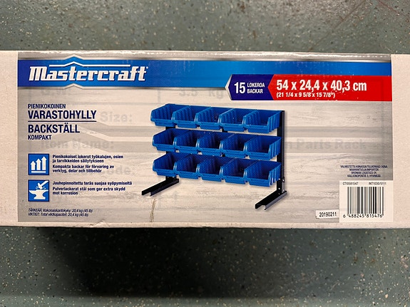 Mastercraft varastohylly