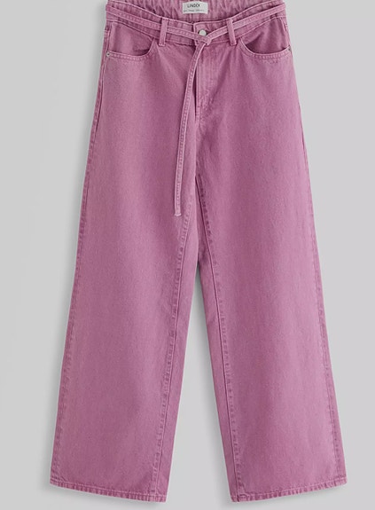 Lindex Peggy leveät farkut 38