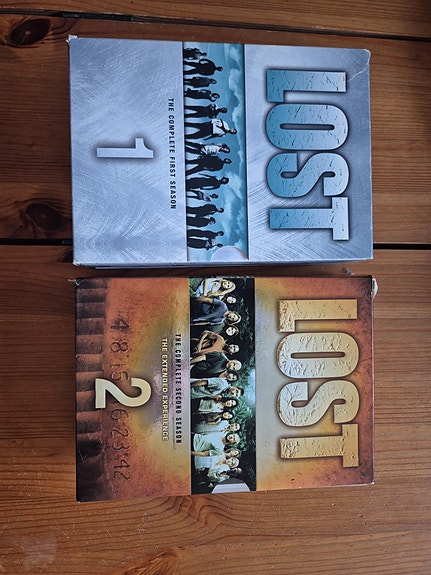 Lost kaudet 1–2 dvd-boksi