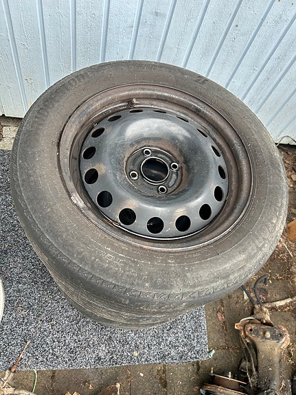 Citroen 16” peltivanteet huonoilla kesärenkailla