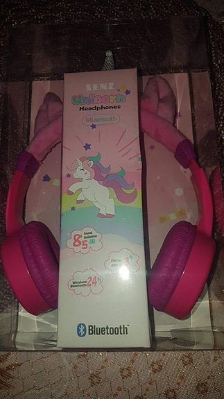 Lasten kuulokkeet pinkki hevosella Bluetooth