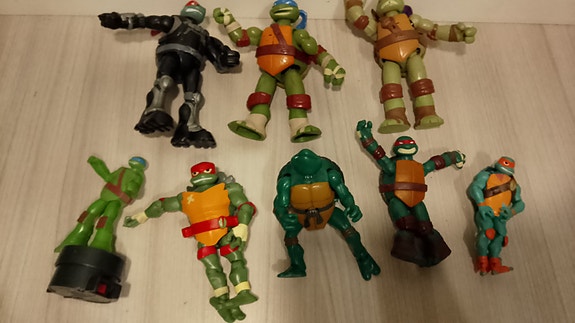 Teenage Mutant Ninja Turtles – 8 hahmon setti