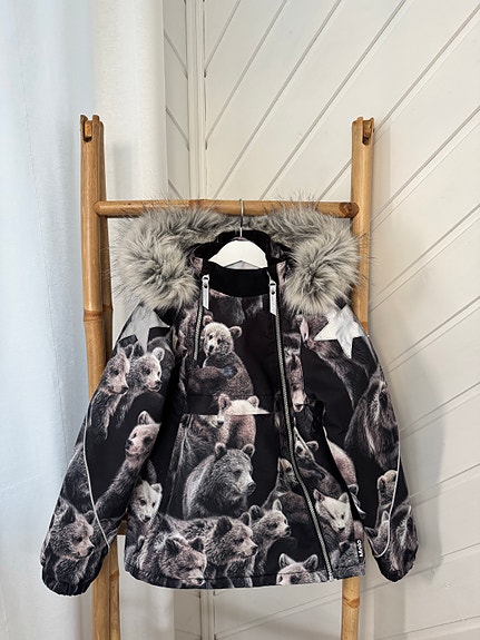 Molo Hopla Fur toppatakki, koko 140cm