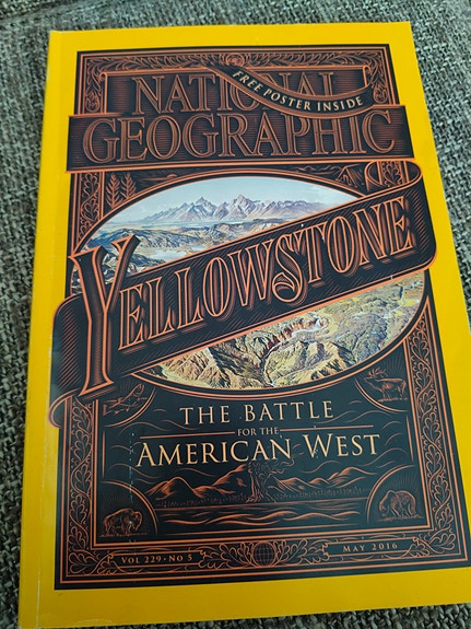 National Geographic Yellowstone -kirja