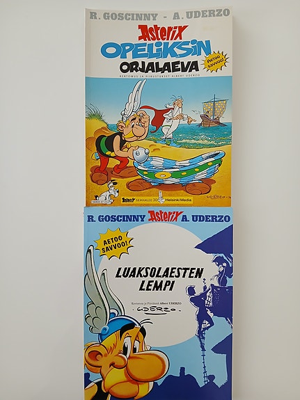 Asterix albumit Savon murteella (2 kpl)