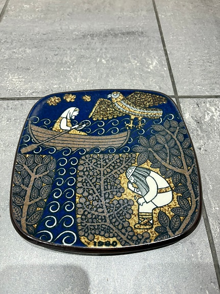 Arabia Kalevala vuosilautanen 1980