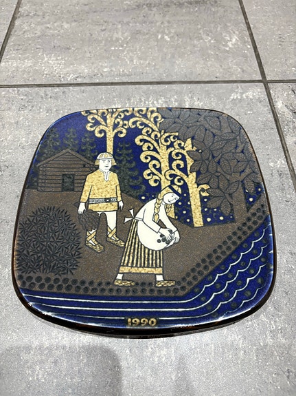 Arabia Kalevala vuosilautanen 1990