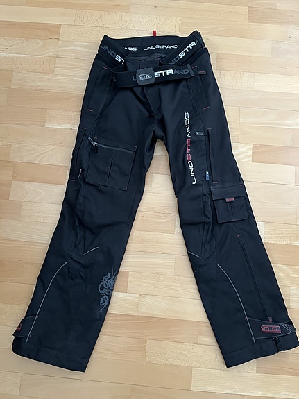 STR Lindstrands ajohousut musta koko M/L