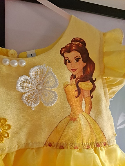 Belle prinsessa mekko Koko 1