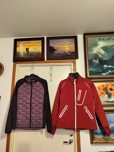 Everest välikausi takki s, softshell takki m