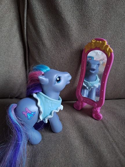 My Little Pony Kilkatus +kampa, paita ja peili