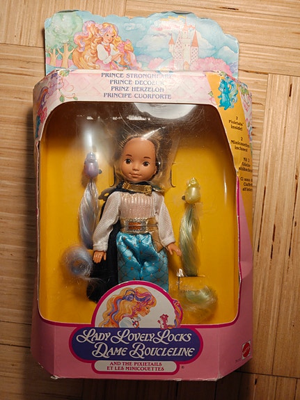 Poupée Dame Boucleline (Lady LovelyLocks) Robe De Bal Mattel 1987 - Occasion Parfait État