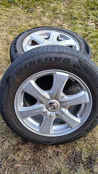 Minerva 185/65/15 kesärenkaat/ aluvanteet