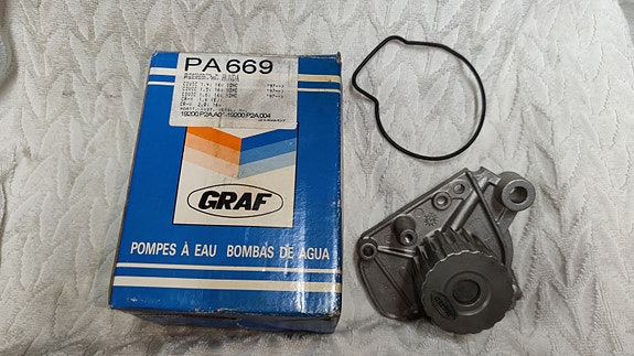 Graf PA669 Vesipumppu Honda Civic/CRX/CRV