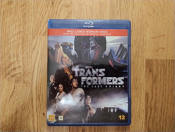Transformers The Last Knight Blu-ray