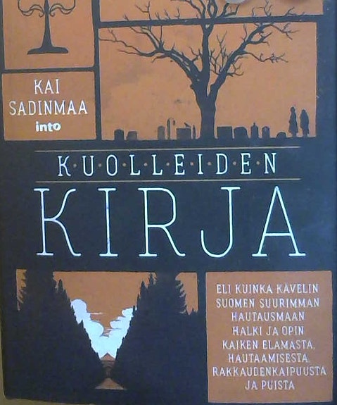 Kai Sadinmaa: Kuolleiden kirja (kovakantinen, suomenkielinen, 2019)