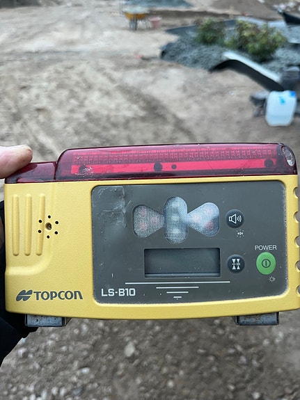 Topcon LS-B10 laservastaanotin