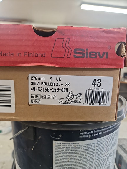 Sievi turvakenkä koko 43