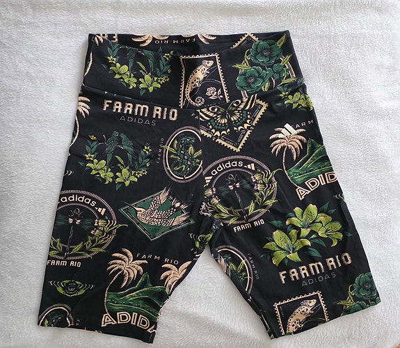 Adidas X Farm Rio Bike Shorts