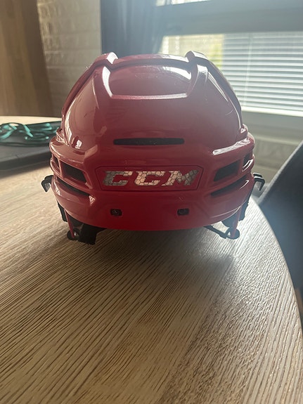 CCM SuperTacks X jääkiekkokypärä punainen