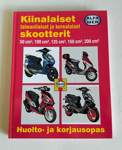Moposkootteri kevariskootteri korjauskirja