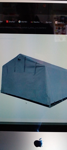 Autoteltta Prohall 3,2x6x2,2 m