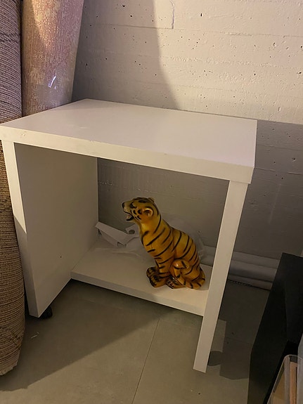 Työpöytä, apupöytä, pyörillä