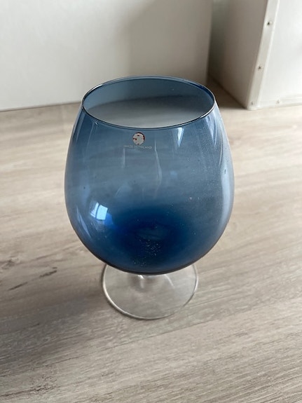 Iittala suuri sininen aromilasi