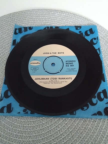 9 Kpl Jussi Raittinen 7" Single