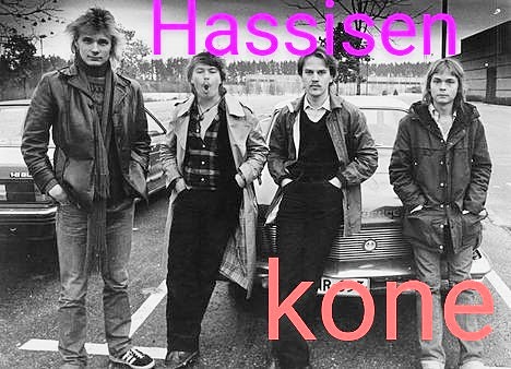 Hassisen kone lämpösiirtokuva