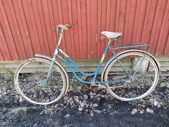 Vanha Tunturi naisten pyörä