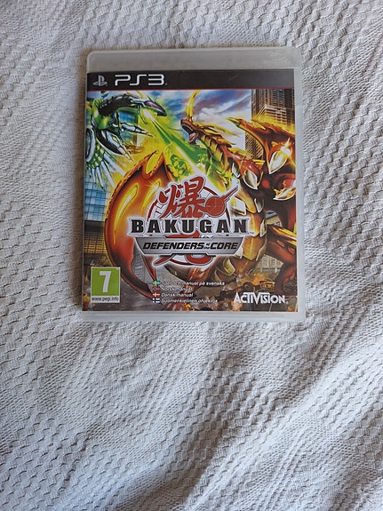 PS3 peli Bakugan defenders of the core