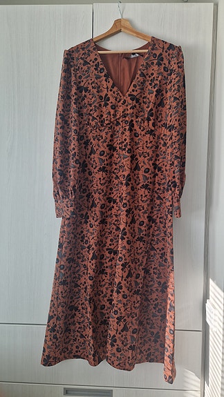 French connection JEANIE BRINA CREPE DRESS - Midimekot