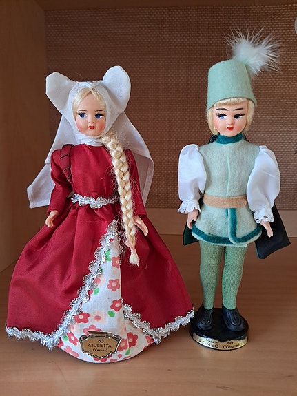 Matkamuistonuket Romeo ja Julia
