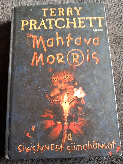 Terry Pratchett Mahtava Morris ja sivistyneet siimahännät kovakantinen kirja