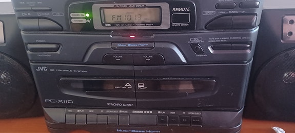 Jvc boombox