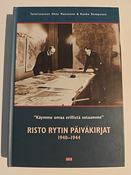 Risto Rytin päiväkirjat 1940–1944