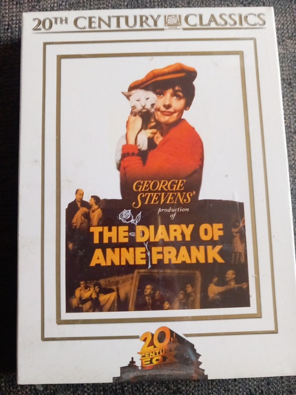 The Diary of Anne Frank DVD-elokuva uusi muoveissa