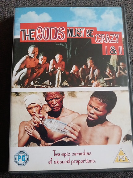 The Gods Must Be Crazy I & II dvd-elokuvat