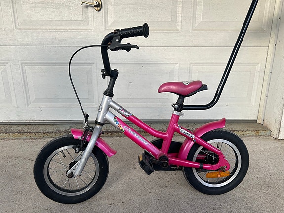 Lasten polkupyörä 12" pinkki