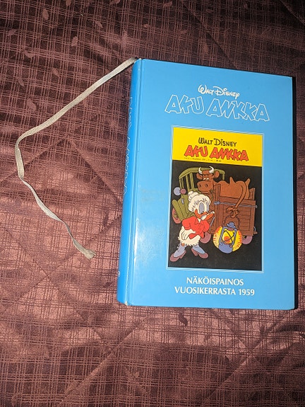 Aku ankan näköispainos 1959 (lukematon!)