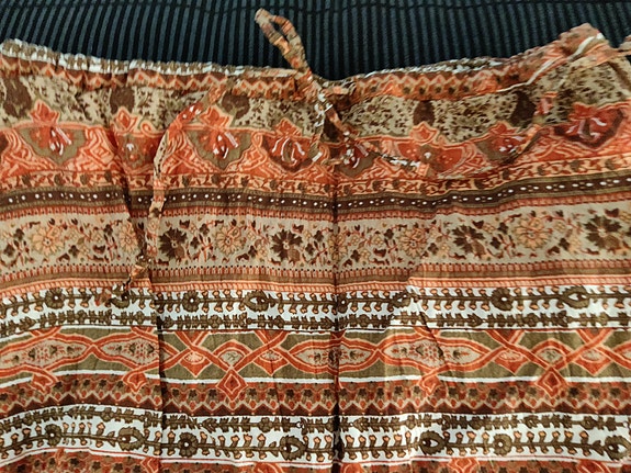 Zhenzi naisten mekko, koko 44, kirjava puuvilla