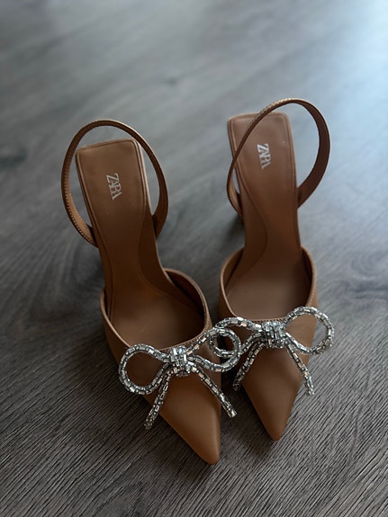 Zara juhlakengät koko 38 ruskea