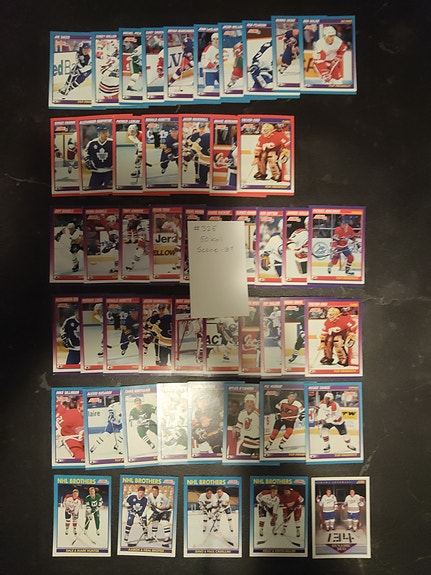#325 Lätkäkortit 50kpl Score
