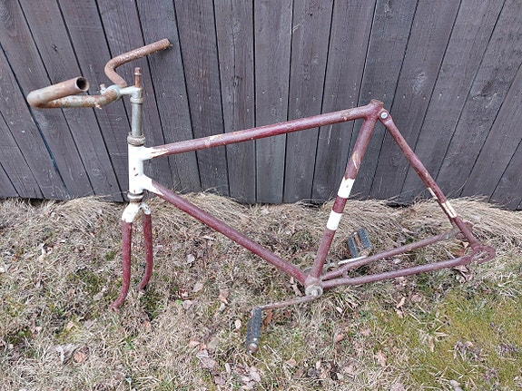 Polkupyörän runko.