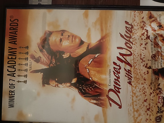 Tanssii susien kanssa Dances with Wolves elokuva DVD