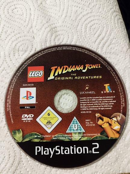 Lego Indiana Jones: The Original Adventures (loose) PS2