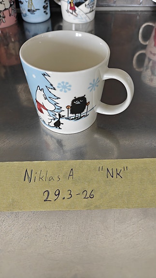 Muumimuki "Hiihtokilpailu"