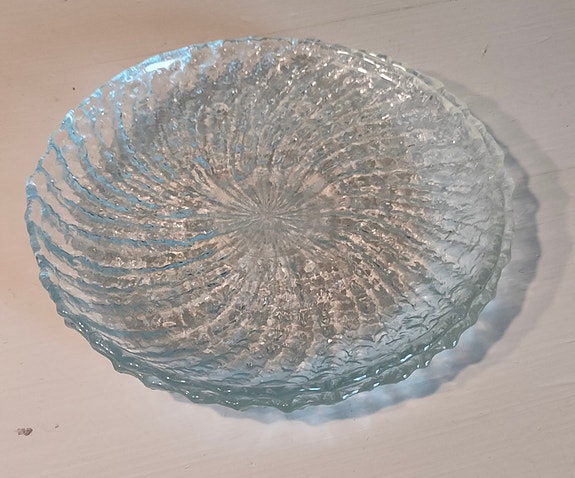 Riihimäen lasi Kehrä lautanen 16cm 2kpl
